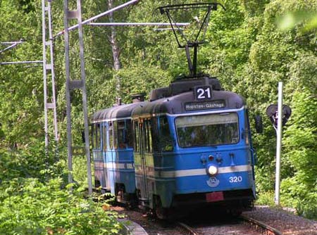 Lidingöbanan, den gamla.