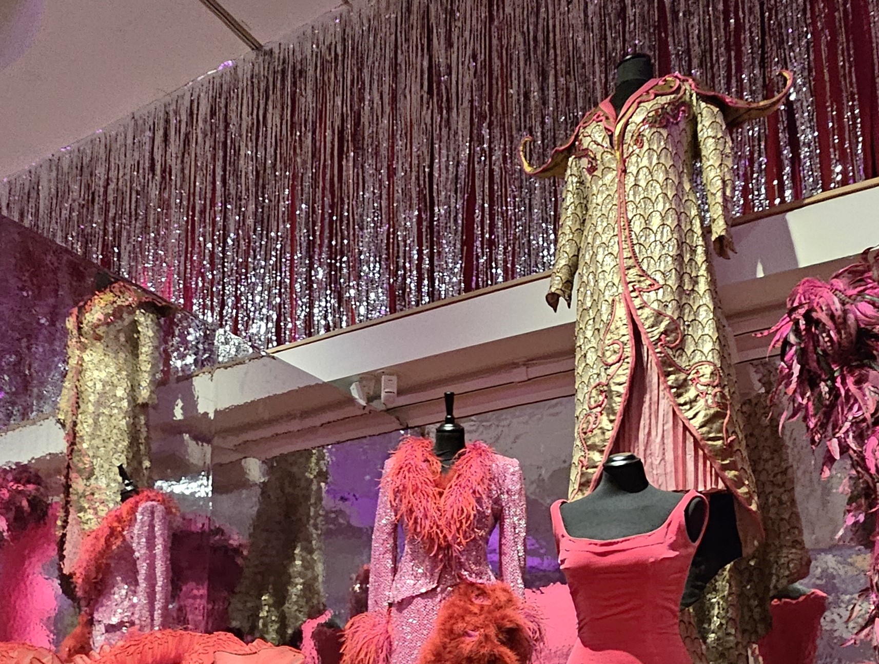 Denna guldiga dräkt hade Birgit Nilsson när hon sjöng i Turandot 1968 på Kungliga Operan.