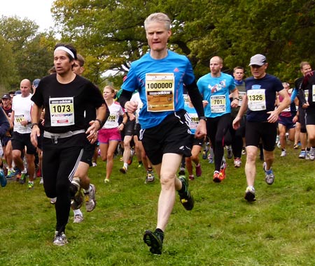 Lidingöloppets miljonte löpare, Magnus Hedström från Vagnhärad, var med i första startgruppen i 2012 års tävling. Tiden blev 2:24:50